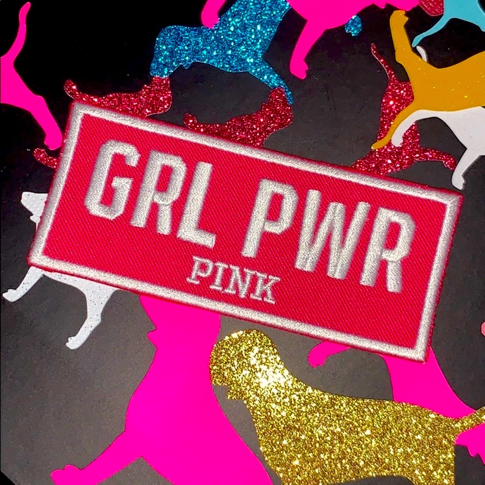 ☝️💕 PINK GRL PWR BUS PATCH 👈